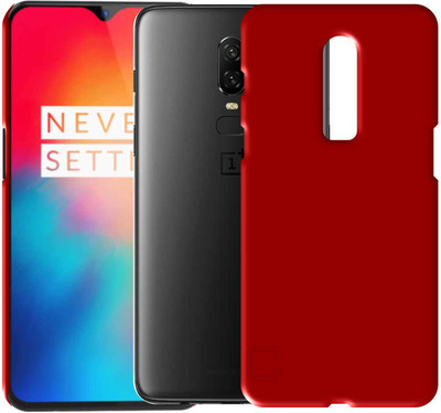 CASE CREATION Back Cover for New OnePlus 6T (New Launch)(Red, Shock Proof, Pack of: 1)