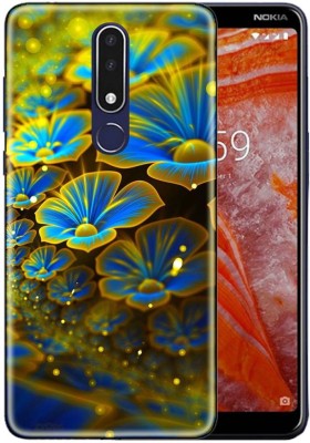 SNAZZY Back Cover for Nokia 3.1 Plus(Multicolor, Grip Case, Silicon, Pack of: 1)