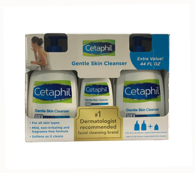 

Cetaphil Gentle Skin cleanser for Dry & Sensitive Skin (591ml)(591 ml)