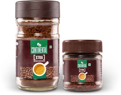 Continental Coffee Xtra Coffee 50g Jar and 25g Jar Combo Pack Instant Coffee