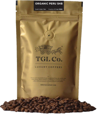

TGL Co. Organic Peru SHB Medium Coffee Grind Roast & Ground Coffee(100 g)