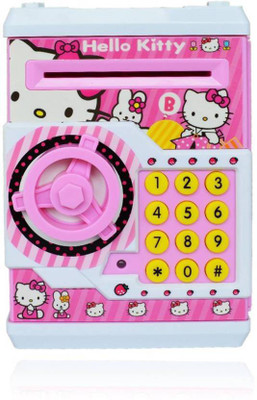 

Yuvraj Creation Coin Bank ATM 5 Coin Bank(Pink)