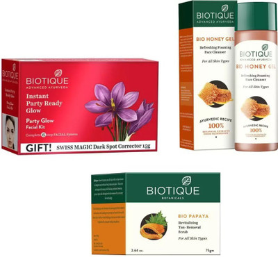 

BIOTIQUE BIO Diwali Combo 38(Set of 3)