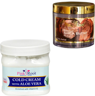 

Pink Root COLD CREAM WITH SHEA BUTTER CREAM(Set of 2)