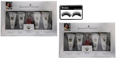 

BRUTUS Eyelashes, Shahnaz Husain Diamond Facial Kit (Pack of 2)(Set of 3)
