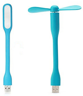 

Erry Ultra-Combo of USB Fan and USB Light working with all USB Devices Combo Set