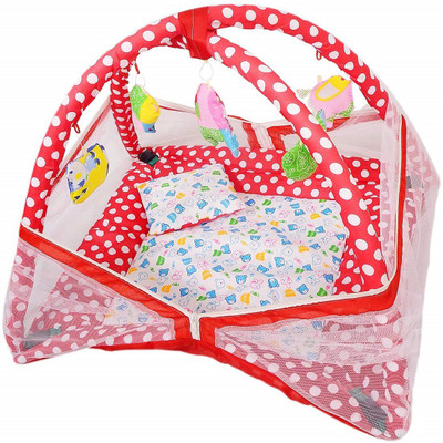 

Chote Janab Play Gym With Mosquito Net Princess Design(Red)