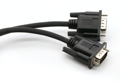

Lapcare Premium VGA Cable, 15Pin Male to Male 3M VGA Cable(Black)