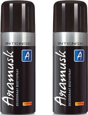 

Aramusk Intense Deodorant Body Spray for Men 150ML Each (Pack of 2) Deodorant Spray - For Men & Women(300 ml, Pack of 2)