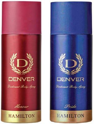 

Denver HONOUR & PRIDE Deodorant Spray - For Men(330 ml, Pack of 2)