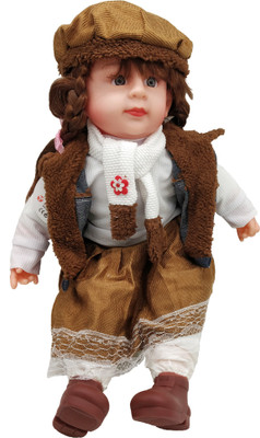 

Disney Princess Cute Baby Girl Doll(Brown)