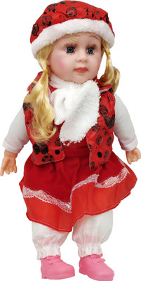 

Disney Princess Baby Girl Doll(Red)