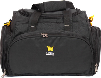 

Liviya 18 inch/46 cm bt450 Travel Duffel Bag(Black)