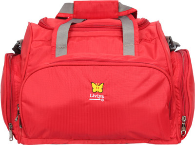 

Liviya 18 inch/46 cm bt450 Travel Duffel Bag(Red)