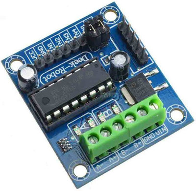 

PrimeRobotics L293 L293D Mini Motor Drive - 4 Channel Mini Motor Driver Shield Expansion Board Educational Electronic Hobby Kit