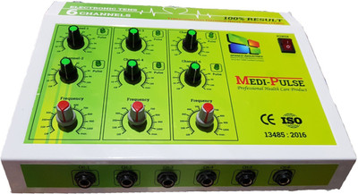 

MEDI-PLUSE 6CH TENS & MS ELECTROTYPE PAIN RELIVER DEVICE Electrotherapy Device(6CH TENS STANDERD)