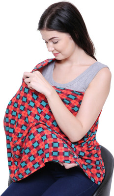 

Feather Hug 360 degree Nursing Cover for Breastfeeding mother, women, Mom, Multi Use, Feeding Cloak,Poncho, scarf, ups, Wrap, Breathable, Canopy, Babysitting, Maternity, Kurti, Shawl, Apron, Poplin (ILKAL) Feeding Cloak(Multicolor)