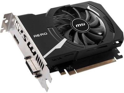 

MSI NVIDIA GT 1030 Aero ITX OC 2GB DDR4 2 GB GDDR5 Graphics Card(Black)
