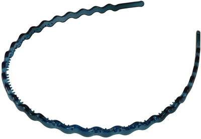 

Sarah Thin 5 mm Gauge Blue Zig Zag Hair Band(Blue)