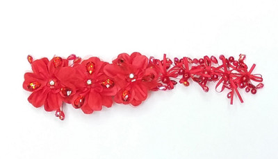 

Zaradise Women's Hair Accessories - RED 004 Hair Accessory Set(Red)