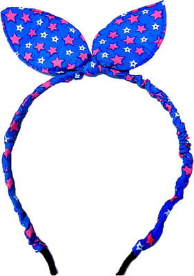 

Proplady Princess Collection Stylish Butterfly Printed Multicolor Hair Band for Girls & Women|Latest Hair Accessories|Designer Hair Band, Head Band, Hair Accessory Set(Blue)
