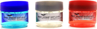 Park Avenue Soft Hold, Wet Look & Rugged Hold Hair Gel(300 g)