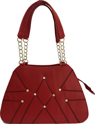 

Ferishta Hand-held Bag(Maroon)