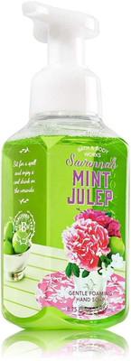 

Bath & Body Works Gentle Foaming Hand Soap Savannah Mint Julep 8.75 Ounce(259 ml, Pump Dispenser)