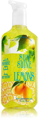 Bath & Body Works Deep Cleansing Hand Soap Sunshine & Lemons(236 ml, Pump Dispenser)