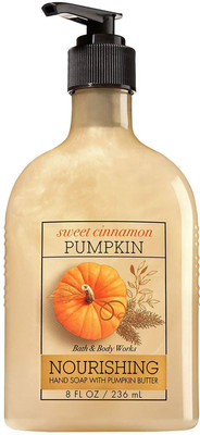

Bath & Body Works ~ Sweet Cinnamon Pumpkin ~ Hand Soap with Pumpkin Butter ~ 8 fl oz ~ Fall 2017(236 ml, Pump Dispenser)