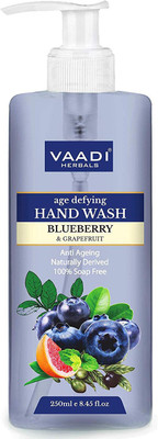 

Vaadi Herbals Age Defying Blueberry and Grapefruit Hand Wash(250 ml, Pump Dispenser)