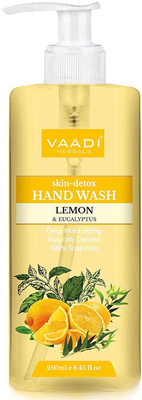 

Vaadi Herbals Skin-Detox Lemon and Eucalyptus Hand Wash(250 ml, Pump Dispenser)