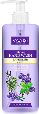 

Vaadi Herbals Calming Lavender and Mint Hand Wash - Deep Moisutirizing(250 ml, Pump Dispenser)