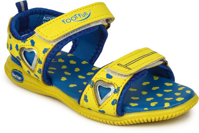 

Liberty Boys & Girls Velcro Sports Sandals(Yellow