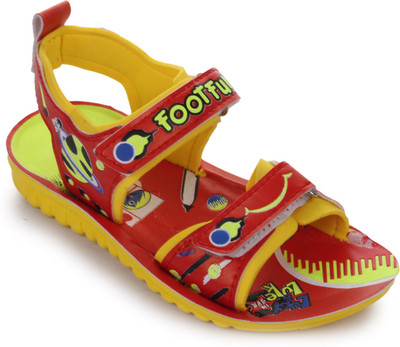 

Liberty Boys Velcro Sports Sandals(Red