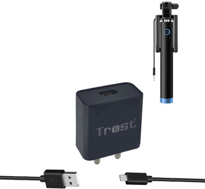 TROST Wall Charger Accessory Combo for Lenovo K6 Power(Multicolor)