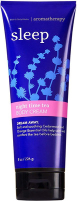 

Bath & Body Works Aromatherapy SLEEP - NIGHT TIME TEA Body Cream(226 g)