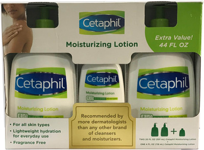 

Cetaphil Moisturizing Lotion Body & Face All Skin Type (591 ml) Combo Pack(591 ml)