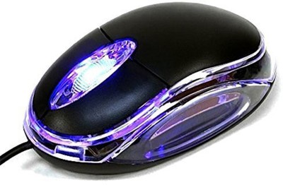 Glink GLM69 Wired Optical Mouse(USB 2.0, Black)