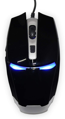 

TecMac Iron Man Design 2400 DPI 6D Wired Mechanical Gaming Mouse(USB 2.0, Black-Silver)