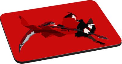 

ANNI69 Girl In red Mousepad(Multicolor)