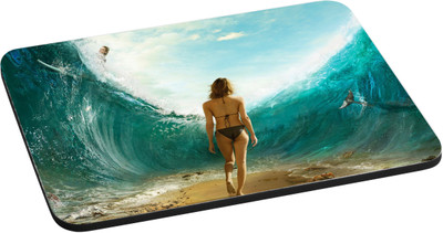 

ANNI69 Girl in Sea Mousepad(Multicolor)