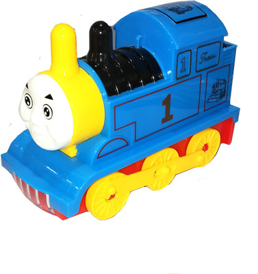 

TALKING GANESHA Musical Train with 5D Lights, Music, Bump and Go Musical Toy for Kids - Multicolor(Multicolor)