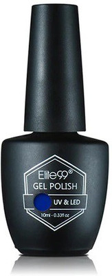 

Elite99 10MLUV Gel Nail Polish LED Lamp Gel Lacquer Gel Polish Pure Colors Semi Permanent Gel Varnish Nail Primer 1520-Dark Blue