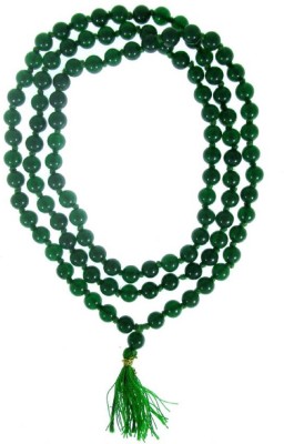 SHIVOHAM Green Hakik Mala (Agate) Stone Necklace Agate Stone Chain