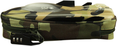 

ZEVORA Plane 1 Military Plane Art Canvas Pencil Box(Set of 1, Yellow)