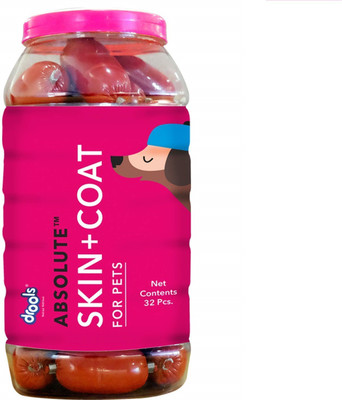 

Drools Absolute Skin + Coat Sausage Dog Supplement Vegetable 32 g Wet Dog Food
