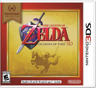 

Nintendo Selects: The Legend of Zelda Ocarina of Time 3D (SELECTS)(GAME CARTRIDGE, for 3DS/2DS)
