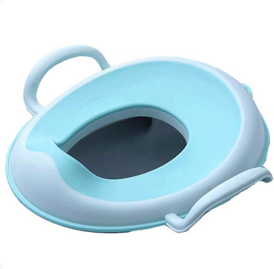 

SYGA Training Boys Girls Baby Potty Toilet Seat Comfortable Childrens Built-in Portable Splash Protection Seat (Blue) Potty Seat(Blue)