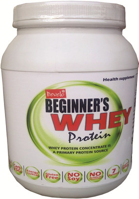 

DEVELO WHEY BEGINNER'S PROTEIN Whey Protein(3 kg, 6.6 pounds, ELAICHI PISTA)